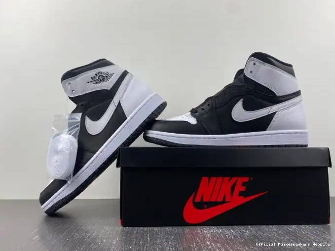 Official Maikesneakers High DZ5485-010 Panda OG Jordan Air 1 Reverse 0420